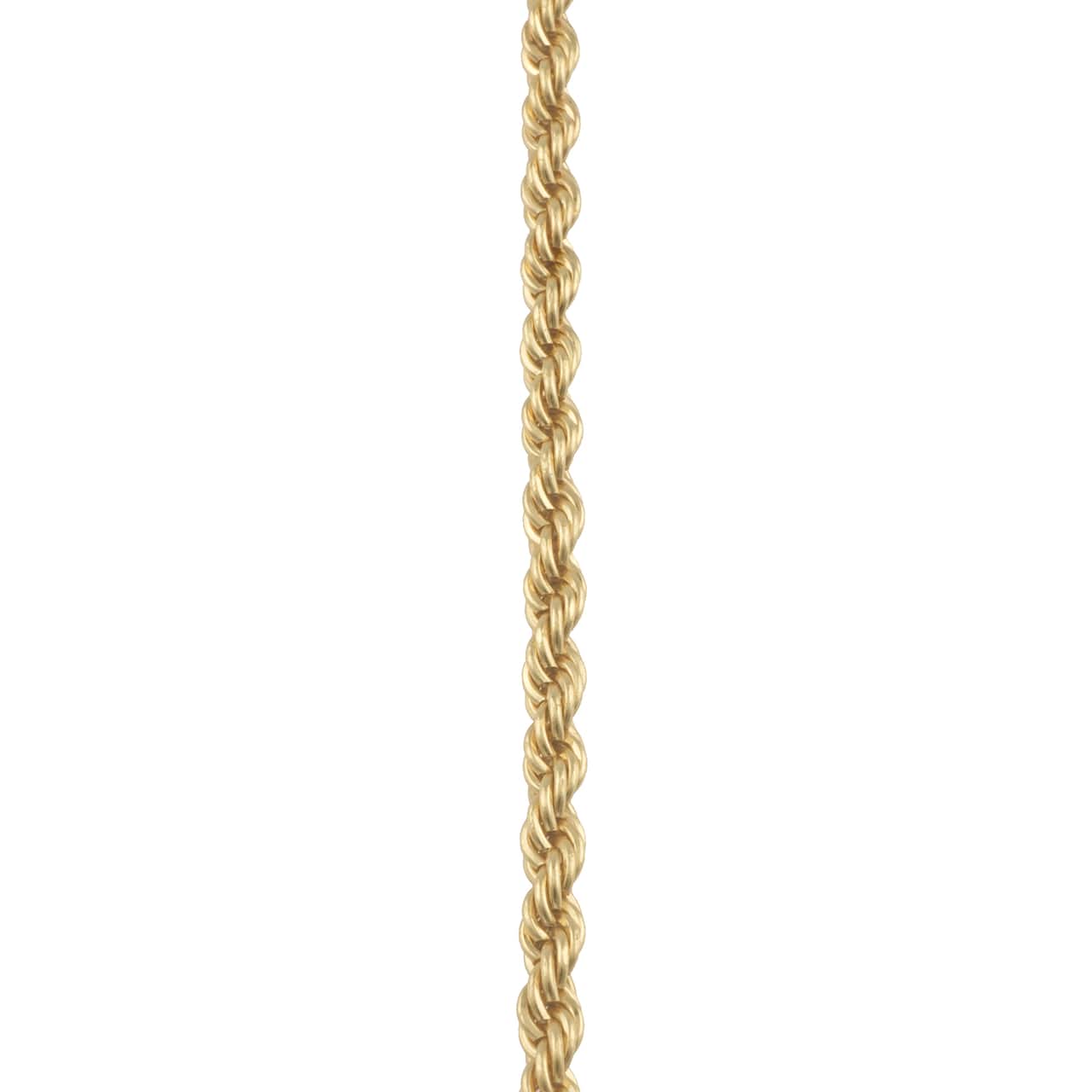 6 Pack: 36" Twisted Rope Chain Necklace by Bead Landing™